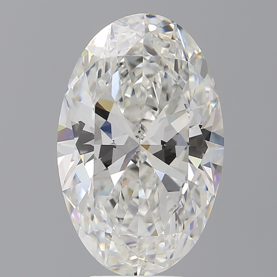 Oval 6.59ct F VS1