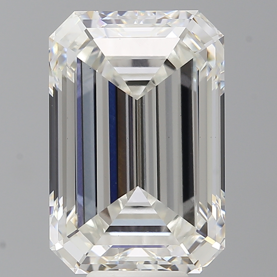 Emerald cut 10ct F VS1