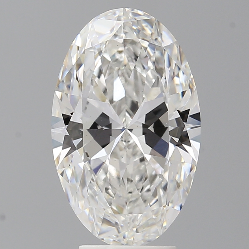 Oval 4.57ct F VS1