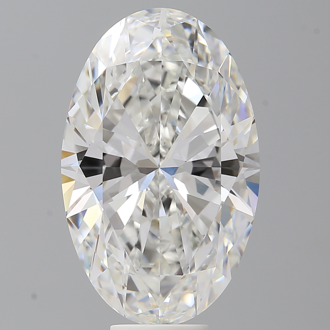 Oval 10.6ct F VVS2