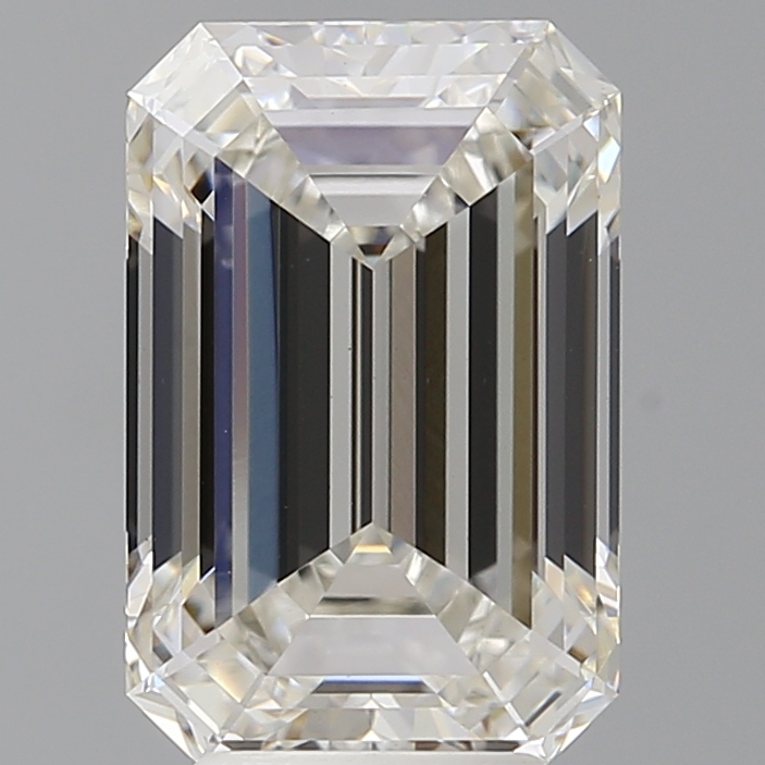 Emerald cut 4.93ct G VS1
