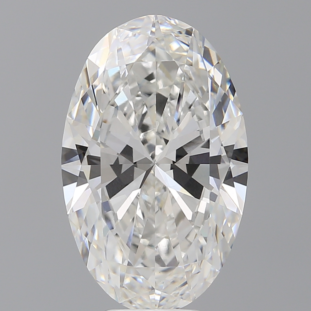 Oval 6.93ct E VVS2