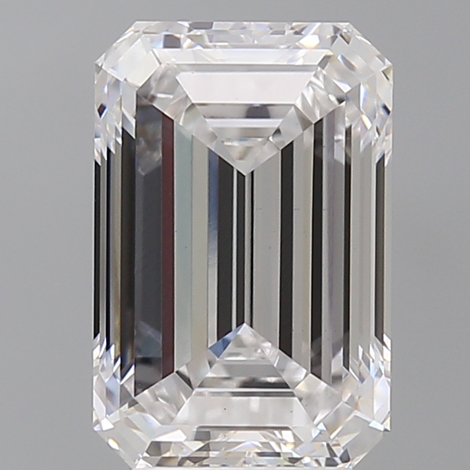 Emerald cut 4.51ct E VVS2