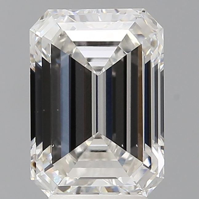Emerald cut 4.07ct F VS2