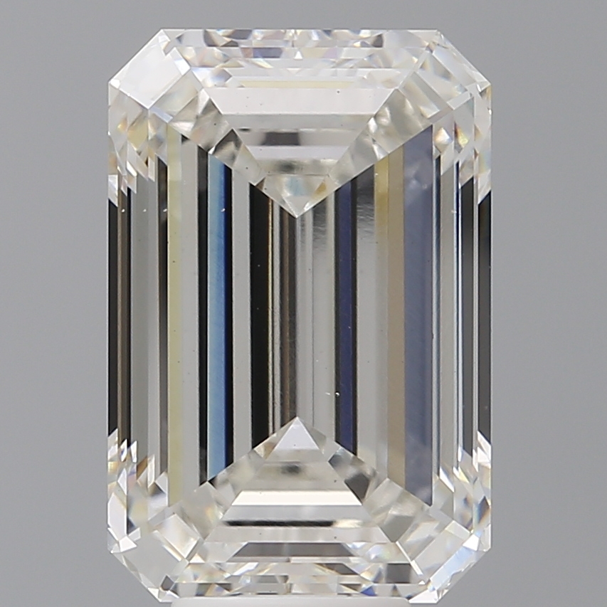 Emerald cut 8.54ct G VS1