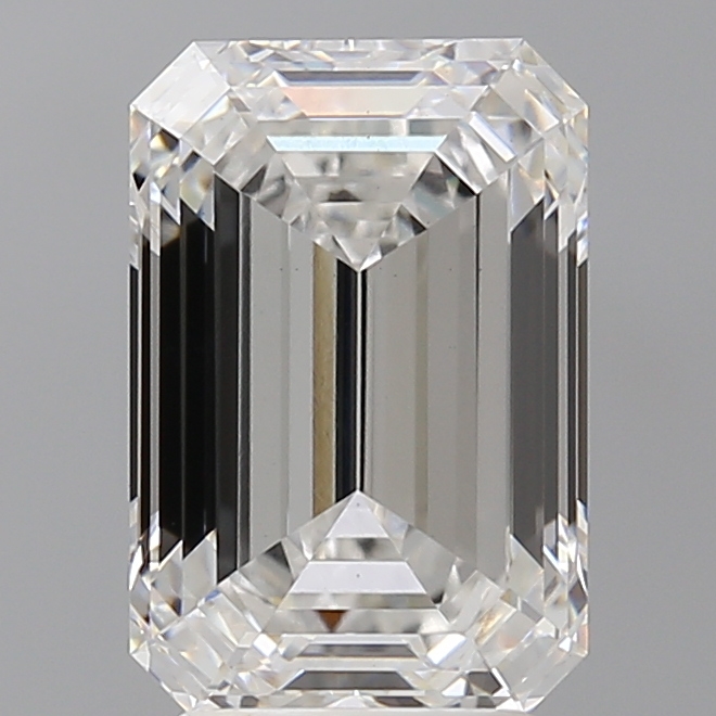 Emerald cut 4.09ct E VVS2