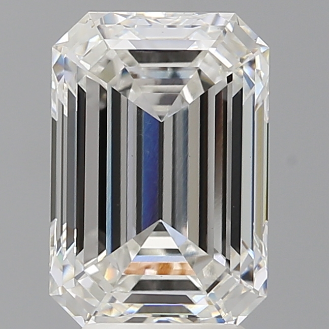 Emerald cut 4.10ct F VS1