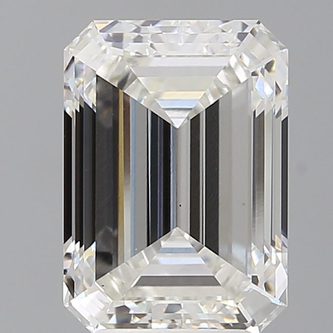 Emerald cut 4.49ct E VS1