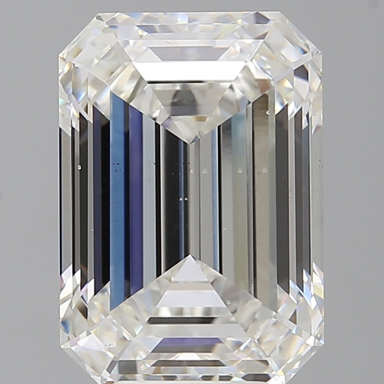 Emerald cut 7.01ct F VS1