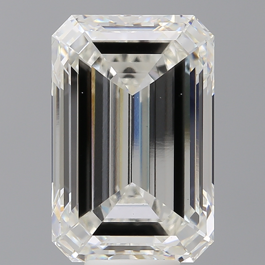Emerald cut 10.6ct G VS1