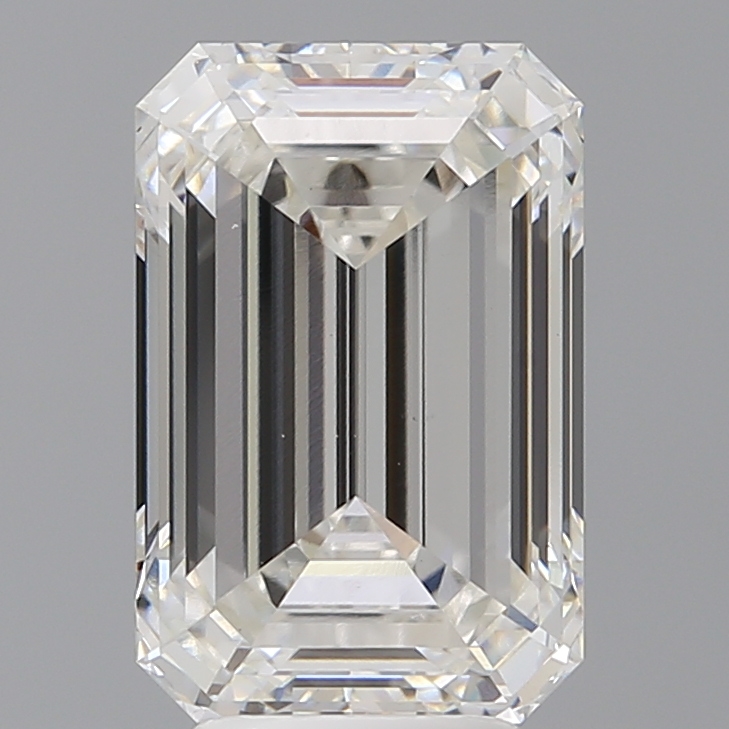 Emerald cut 5.10ct F VS1