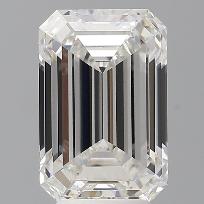 Emerald cut 4.59ct E VS1