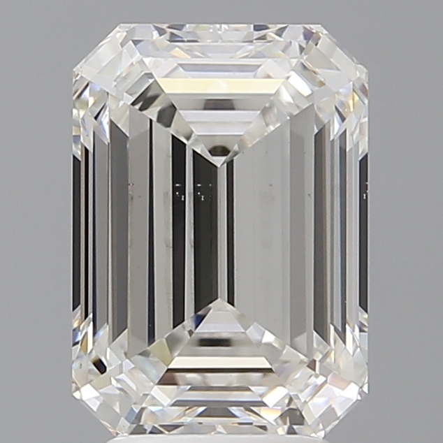 Emerald cut 4.02ct F VS2