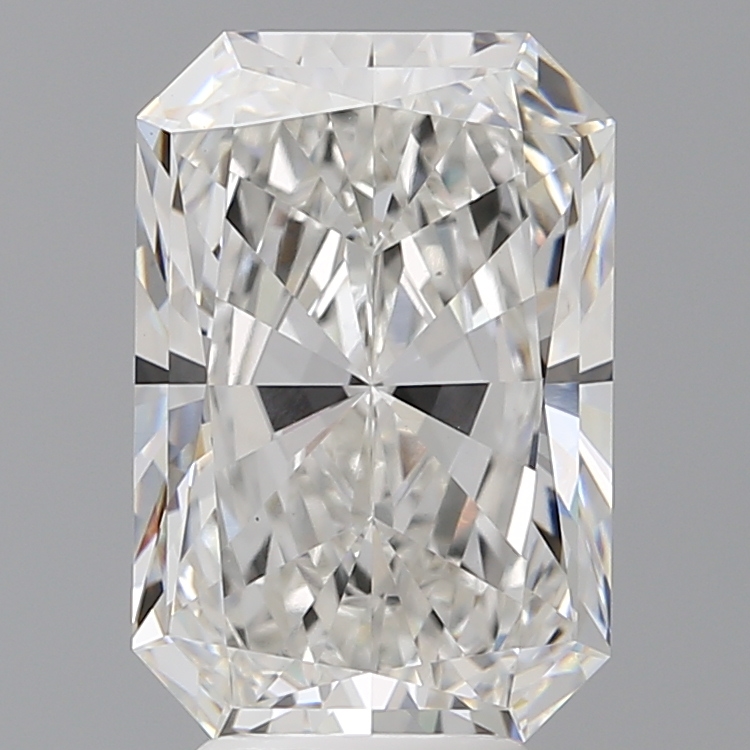 Radiant 5.09ct F VVS2