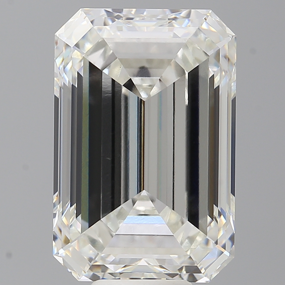 Emerald cut 11.4ct G VVS2
