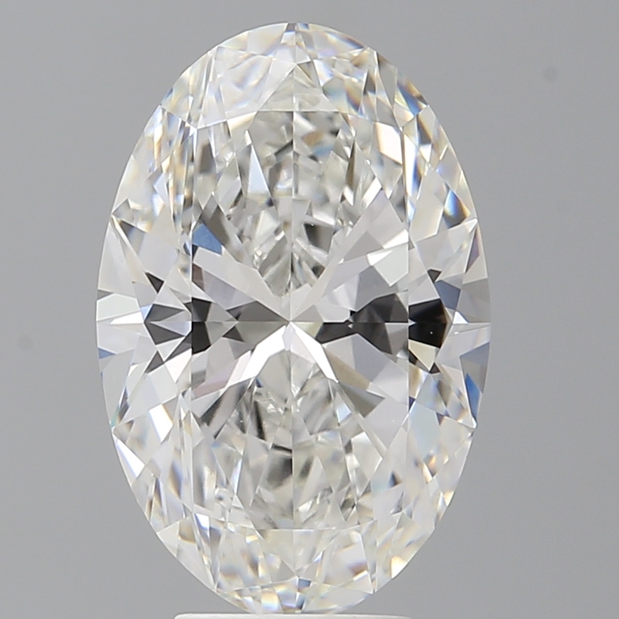 Oval 5.54ct F VVS2