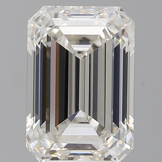 Emerald cut 4.59ct G VVS2