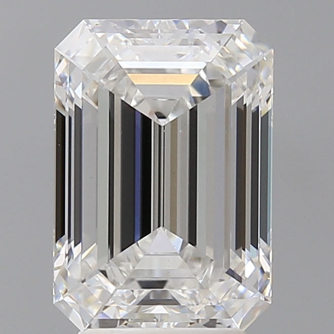 Emerald cut 4.01ct E VS2