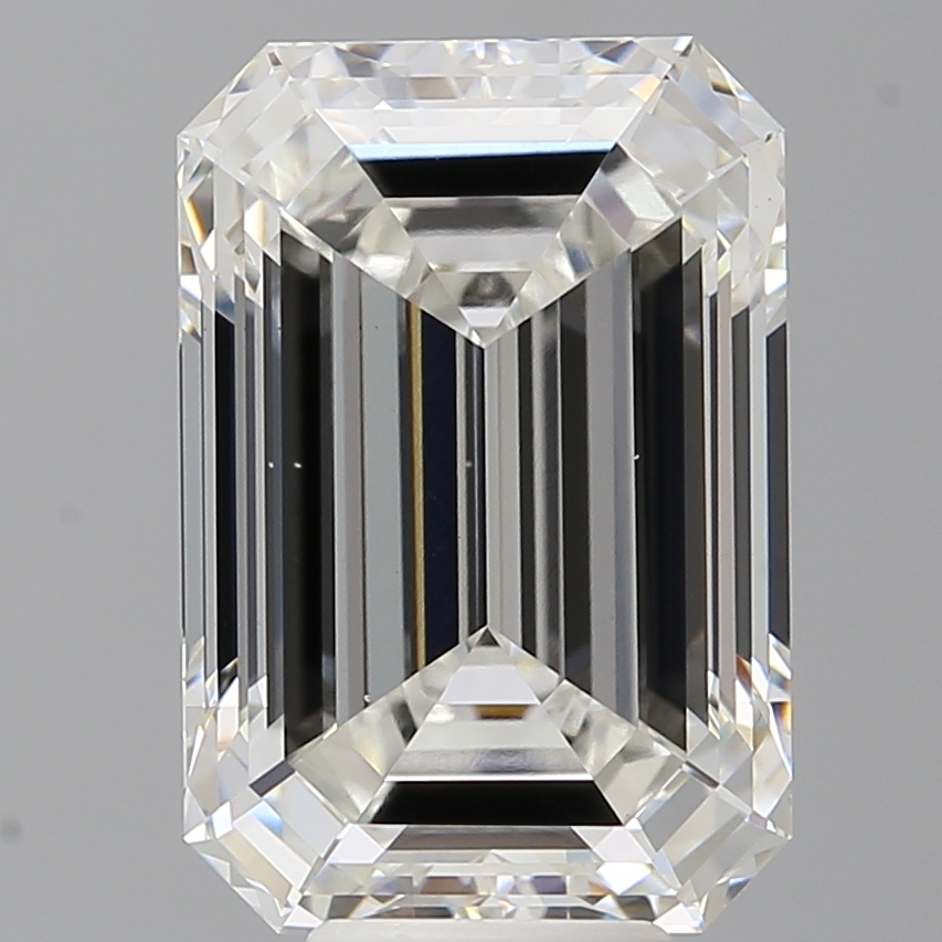 Emerald cut 8.50ct G VS1