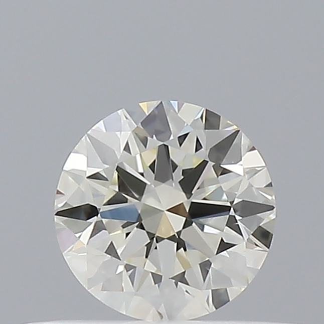 0.80 ct Round L · Faint Brown natural diamond